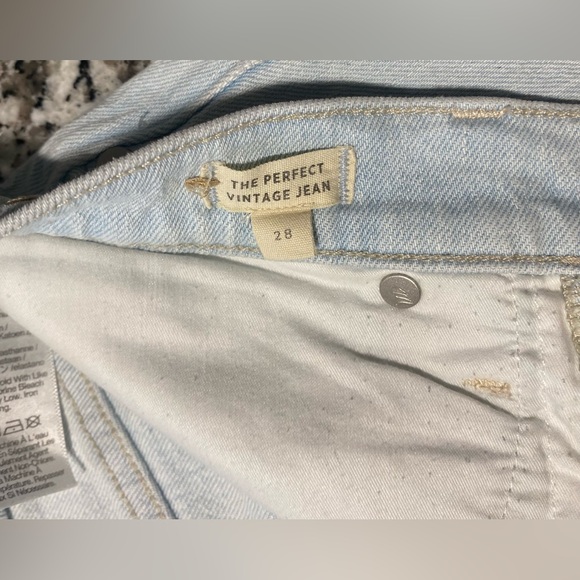 Madewell J. Crew High Rise Women Jeans Light Blue - Picture 5 of 10